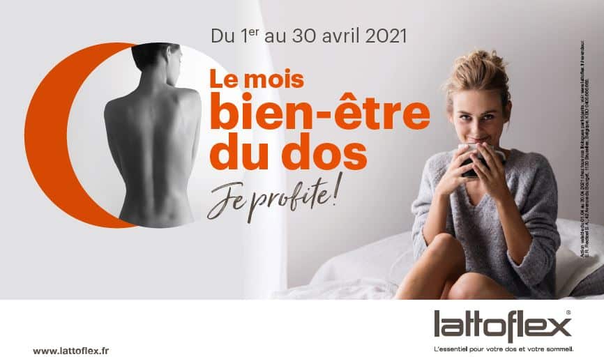 LATTOFLEX, le mois BIEN-ÊTRE DU DOS